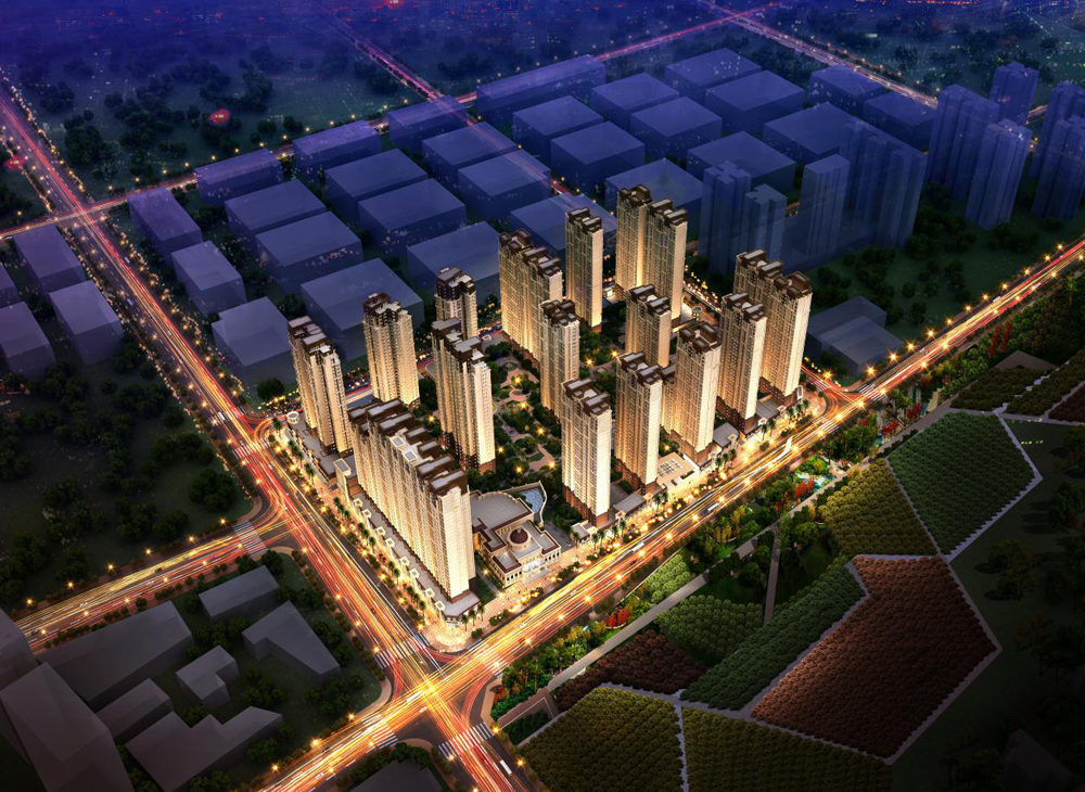 效果图华洲城·天峰蜕变高新城市重心强势拓宽 高新版图全新蜕变高新